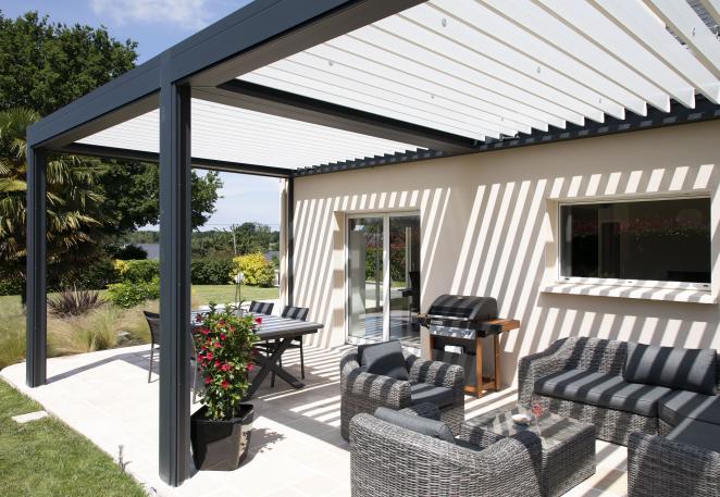 Espace Extension - Pergola bioclimatique