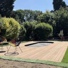 Terrasse piscine cover